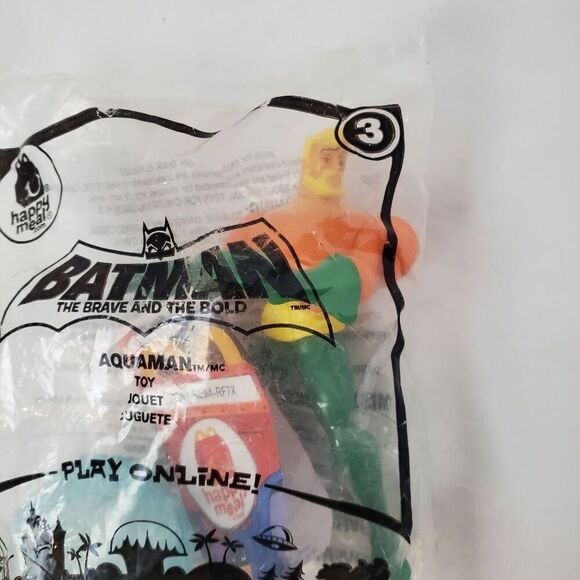 2010 Aquaman Toy, McDonald's Happy Meal - Picture 2 of 3